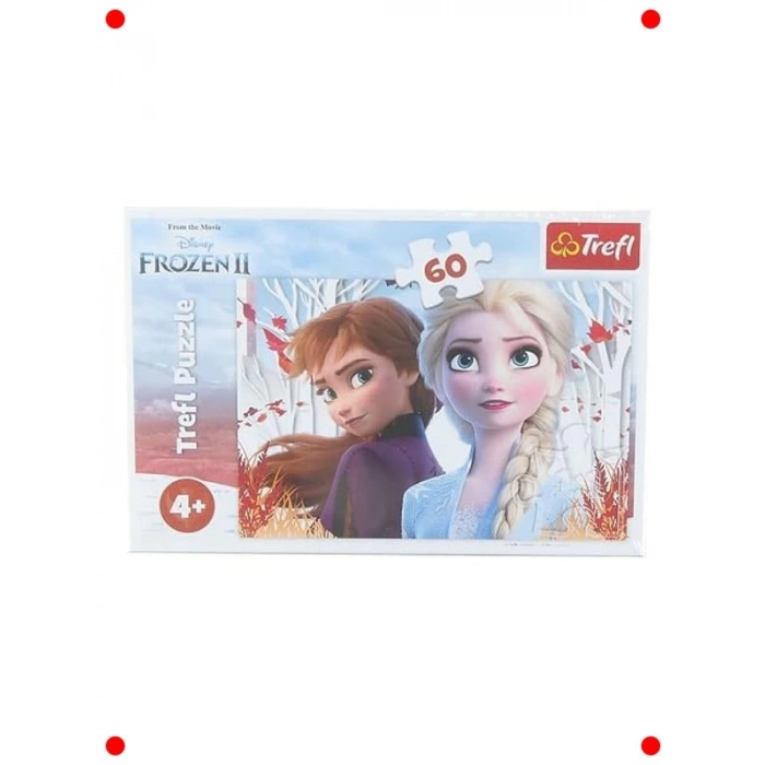 Karlar Ülkesi 2 Anna ve Elsa 60 Parça Renkli Yapboz