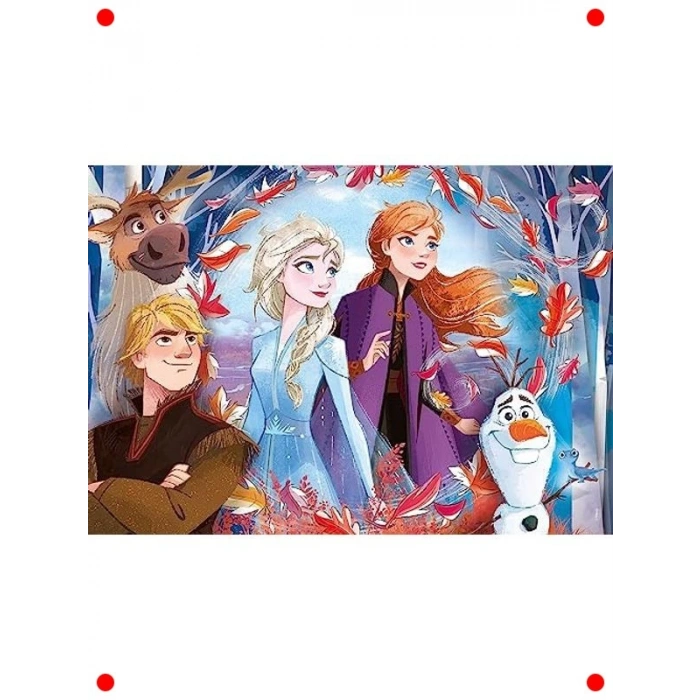 Karlar Ülkesi II Temalı Çocuk Yapbozu (60 Parça)