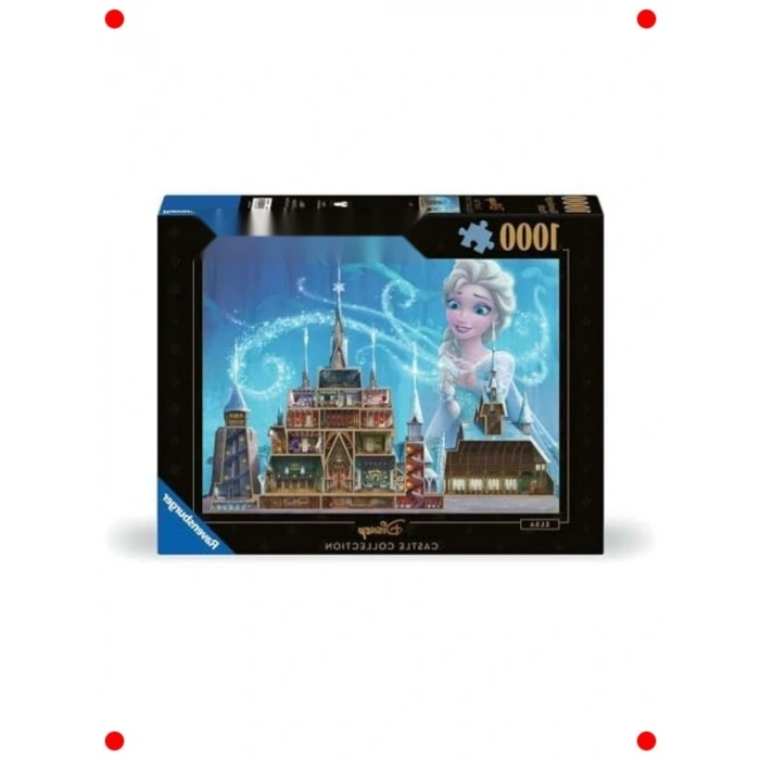 Karlar Ülkesi Şatosu 1000 Parça Temalı Yapboz