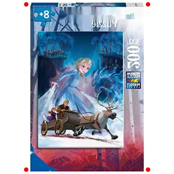 Karlar Ülkesi Temalı Puzzle (200 Parça)