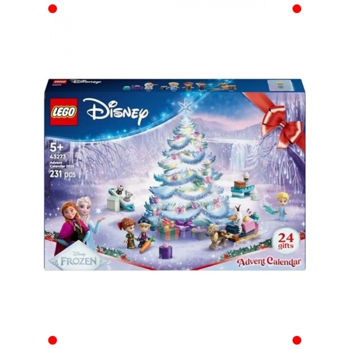 Karlar Ülkesi Yılbaşı Takvimi – 231 Parça Yapım Seti