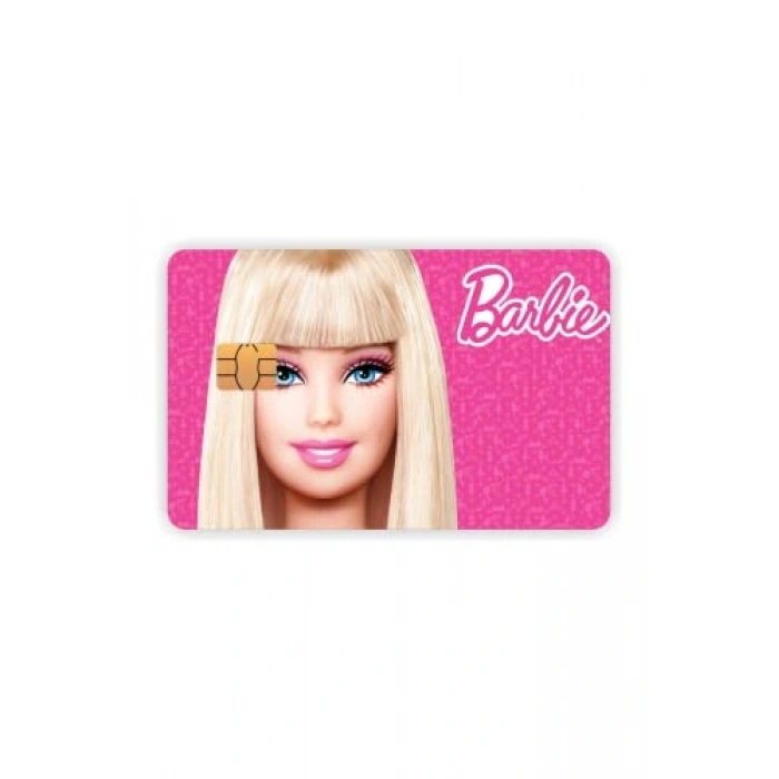 Kart Kaplama Sticker Seti, Barbie Temalı