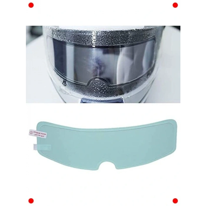 Kask zörü Buğu ve Çizik Önleyici Film