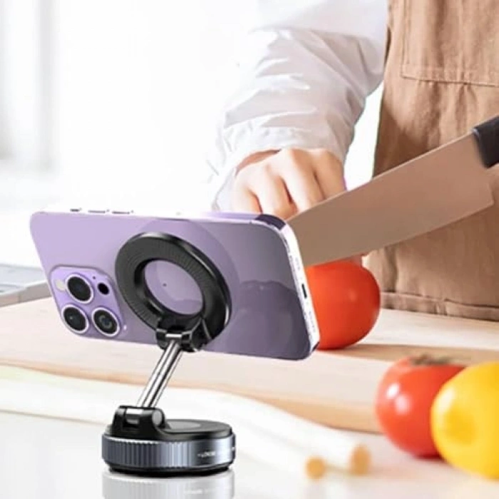 Katlanabilir Araç Telefon Tutucu - 360 Derece Dönebilen Tasarım