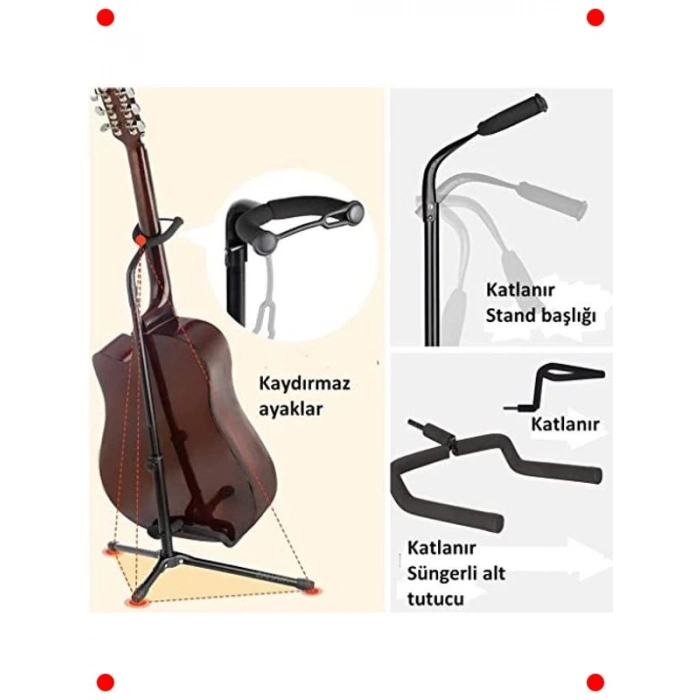 Katlanabilir Evrensel Enstrüman Standı