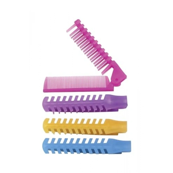 Katlanabilir İki Uçlu Saç Tarak - Pratik Kullanım