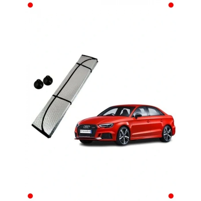 Katlanabilir Ön Cam Güneşliği (130x60 cm)