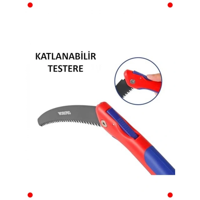 Katlanabilir Profesyonel Ağaç Budama Testeresi