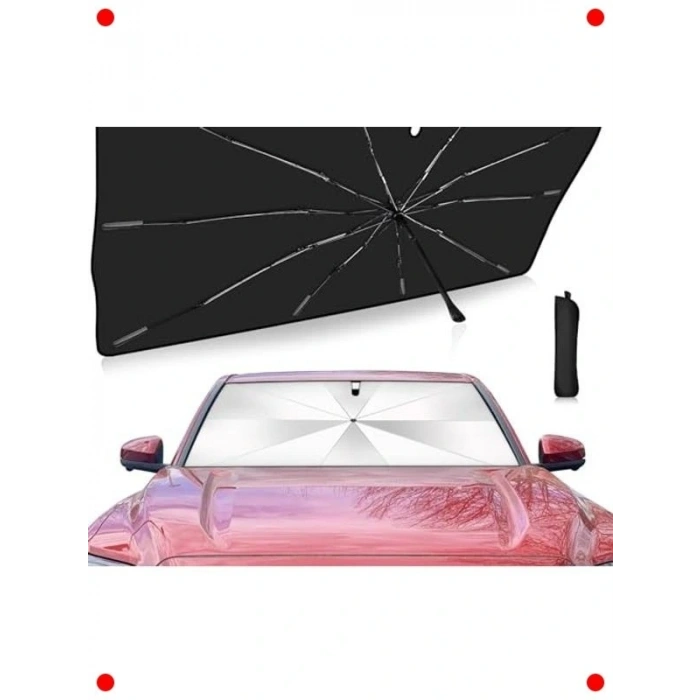 Katlanabilir Şemsiye Tip Araç Ön Cam Güneşliği