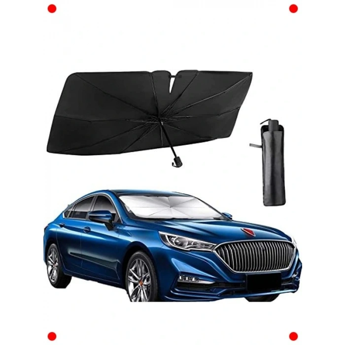 Katlanabilir Şemsiye Tip Ön Cam Güneşliği