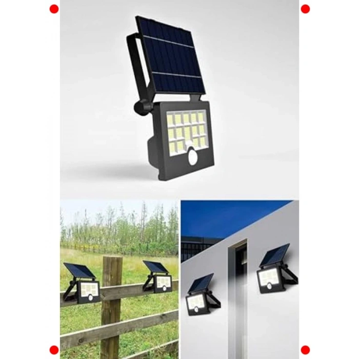 Katlanabilir Solar Bahçe & Duvar Aydınlatması
