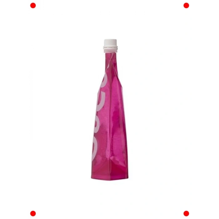Katlanabilir Su Matarası - 600 ml Pembe