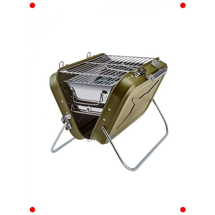 Katlanabilir Taşınabilir Kömürlü Barbekü