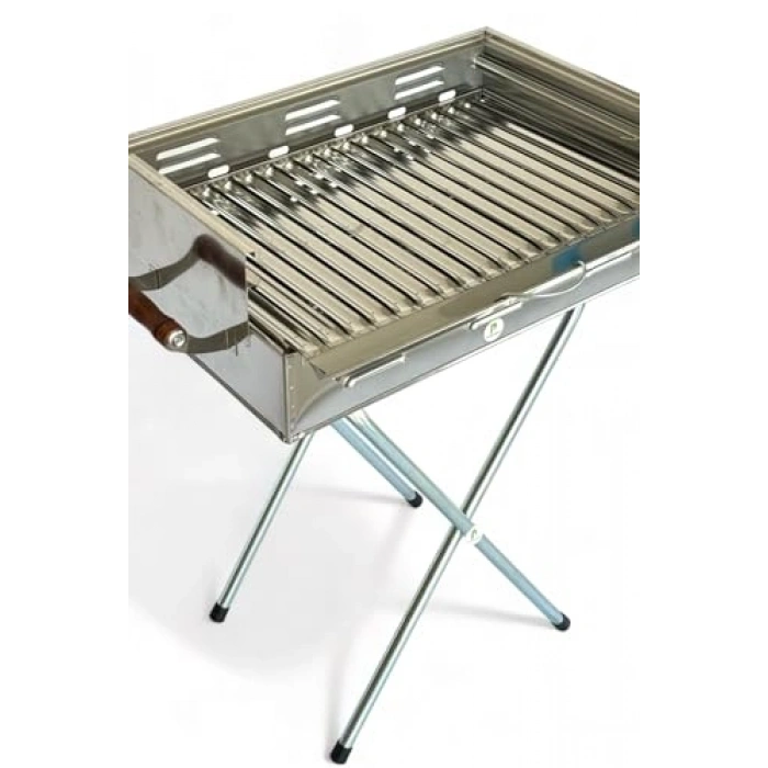 Katlanır Ayaklı Çantalı, Paslanmaz Çelik, Pratik Taşıma Özellikli