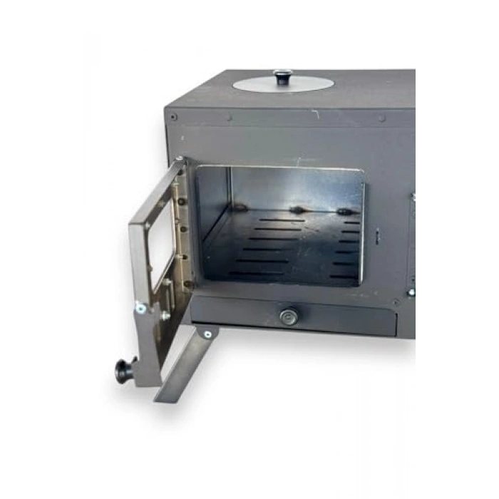 Katlanır Ayaklı Kamp Sobası, Çantalı ve Kullanışlı Tasarım