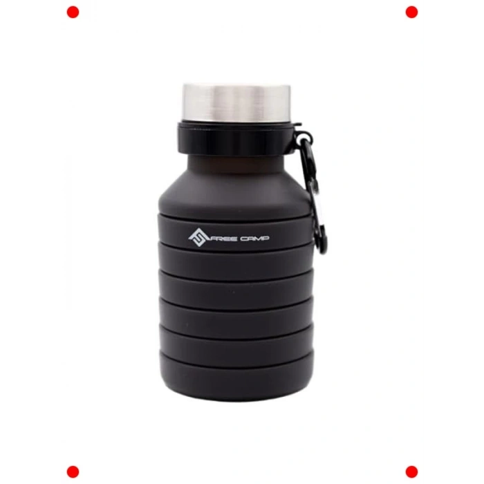 Katlanır Karabinalı Su Matarası