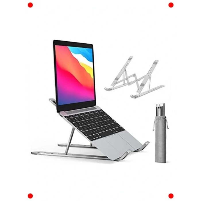 Katlanır Laptop ve Tablet Standı, Siyah