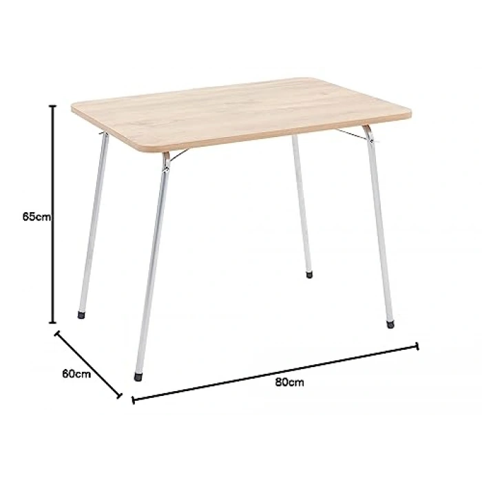 Katlanır Masa - 60x80 cm, Piknik ve Kamp İçin Pratik Seçim