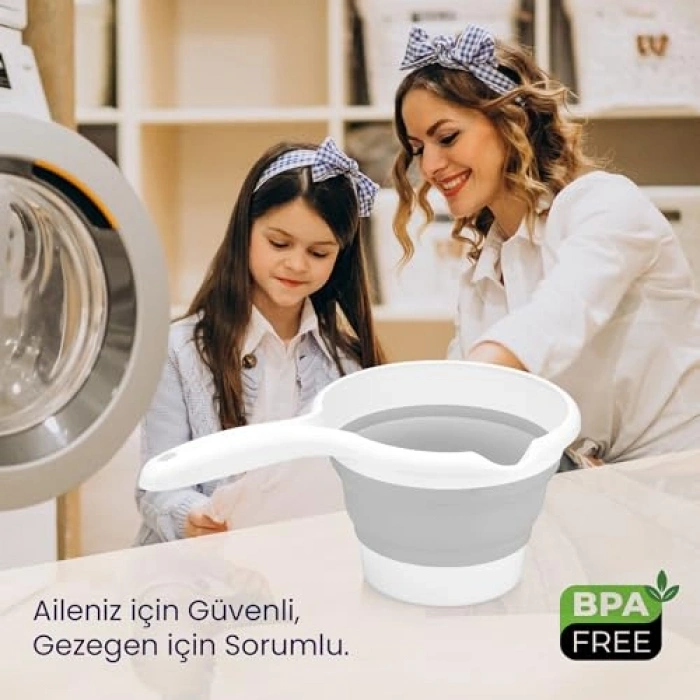 Katlanır Maşrapa, Pratik ve Taşınabilir Tasarım, Gri