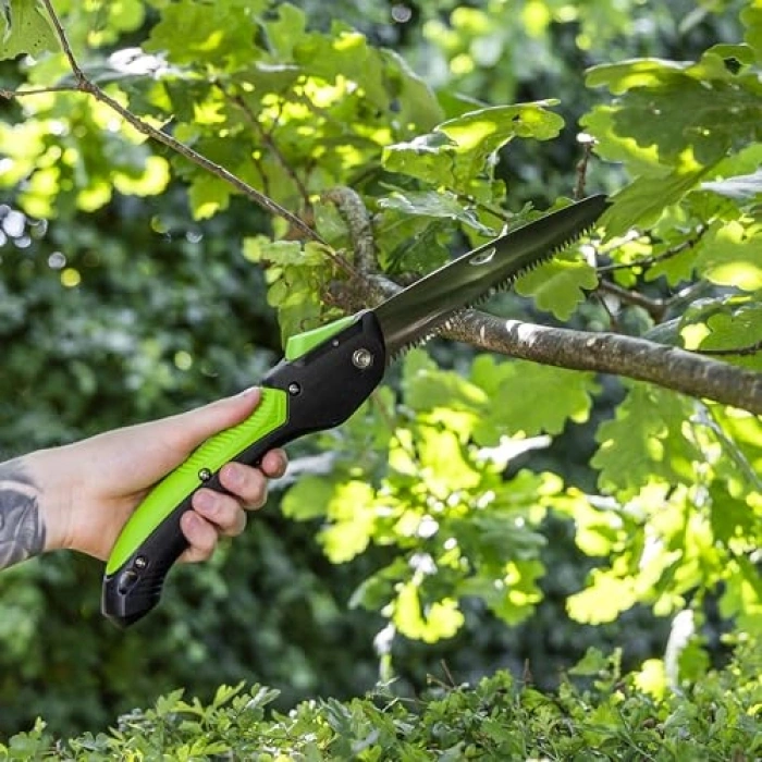 Katlanır Yumuşak Saplı 2 Pozisyonlu Budama Testeresi