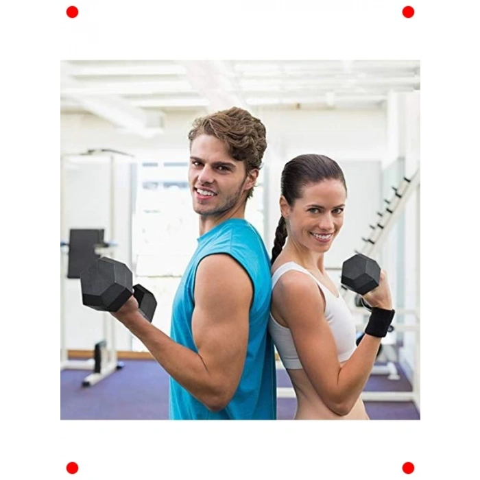 Kauçuk Kaplamalı Döküm Demir Dambıl