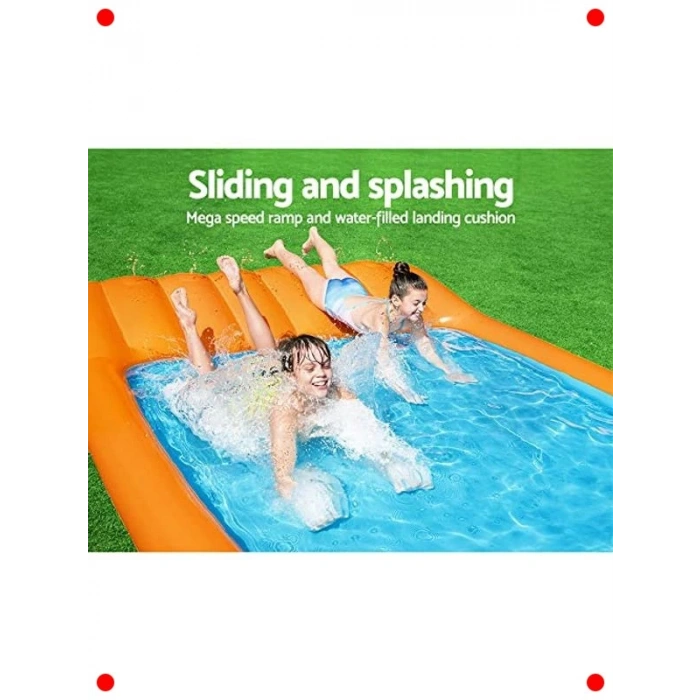 Kaydırmalı Çocuk Havuzu 341x213x38 cm