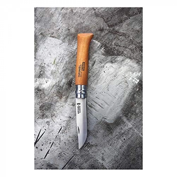 Kayın Saplı Kullanışlı Karbon Çelik Çakı