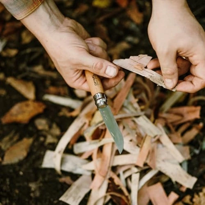 Kayın Saplı Paslanmaz Çelik Çakı, Dayanıklı ve Şık