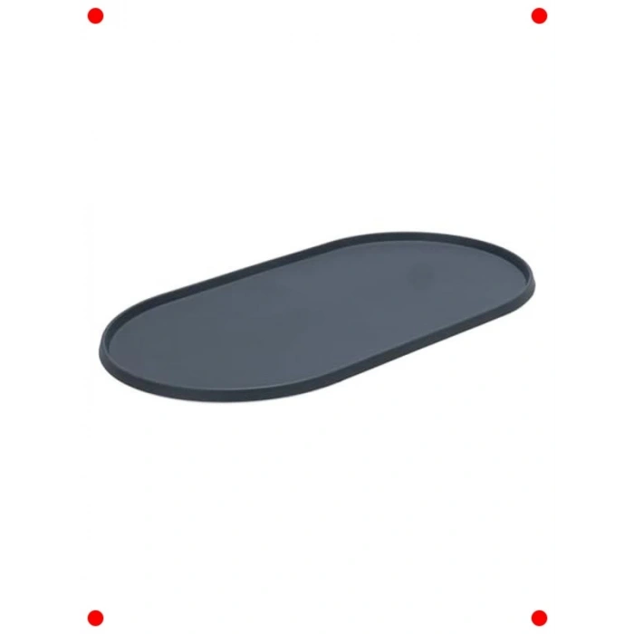 Kaymaz Silikon İkili Evcil Hayvan Mama/Su Kabı Servisi