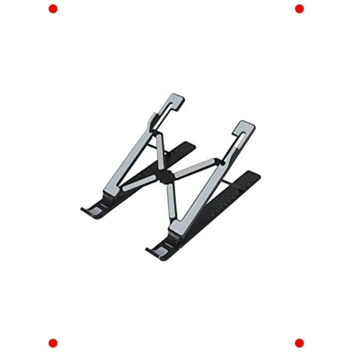 Kaymaz Tabanlı Ayarlanabilir Dizüstü Bilgisayar Standı