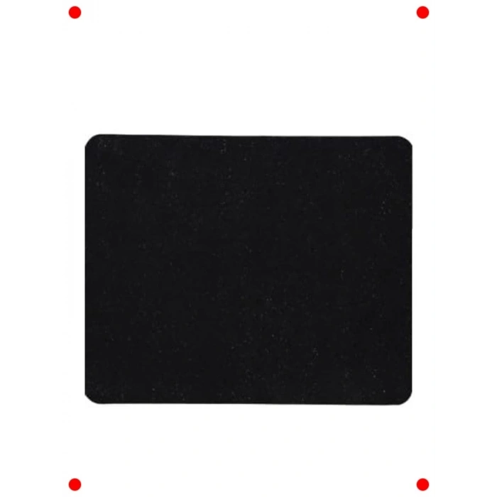 Kaymaz Tabanlı Optik Mouse Pad - Kum Desen (Siyah)