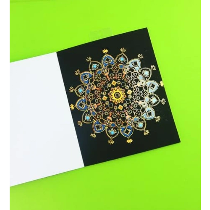 Kazıma Teknikleri İçin 8 Adet Mandala Panel Seti