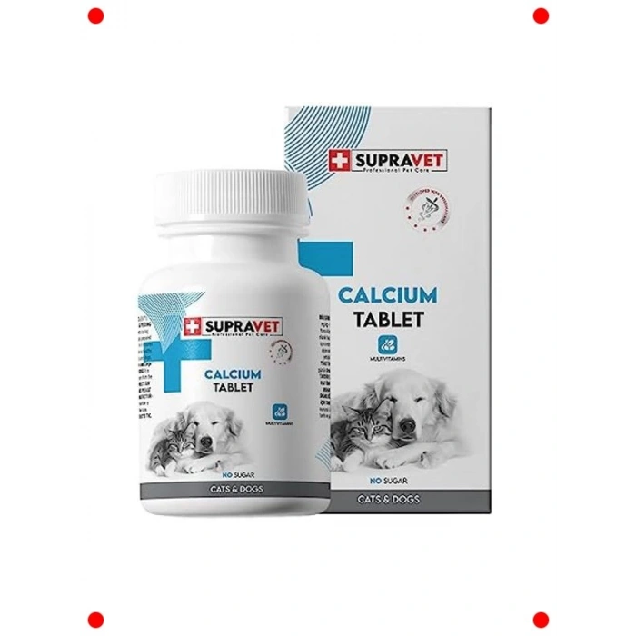 Kedi Köpek Kalsiyum Takviye Tableti (75 Adet)