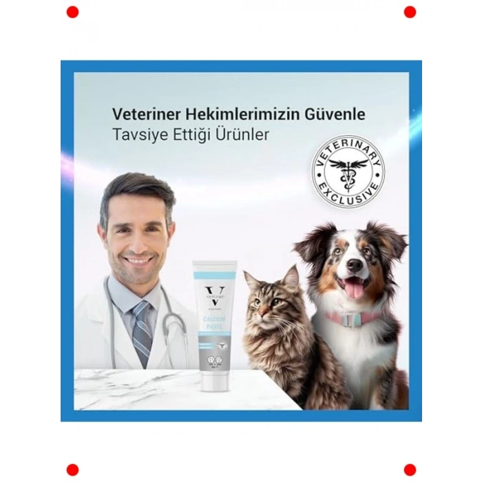 Kedi Köpek Kemik ve Diş Sağlığı Pastası 100 gr