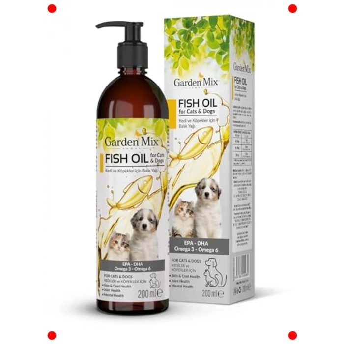Kedi & Köpek Somon Yağı (200 ml)