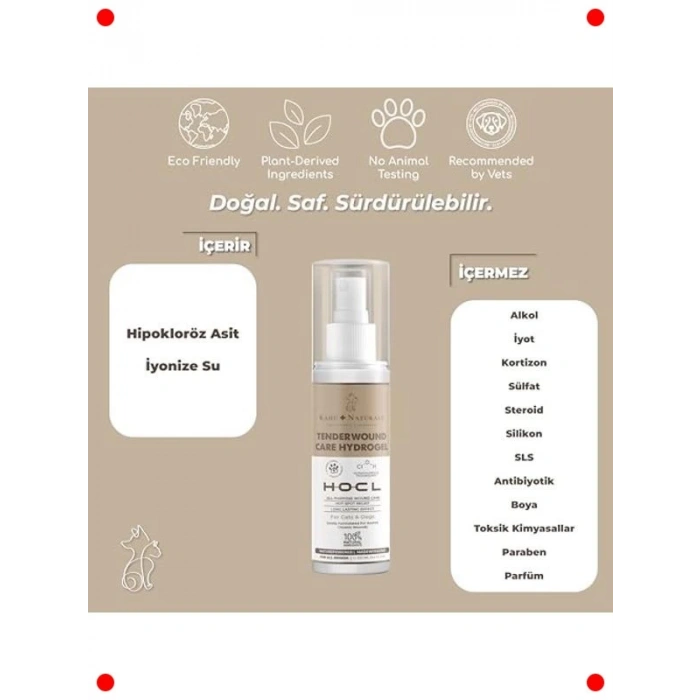 Kedi & Köpek Yara Bakım Jeli (100 ml)