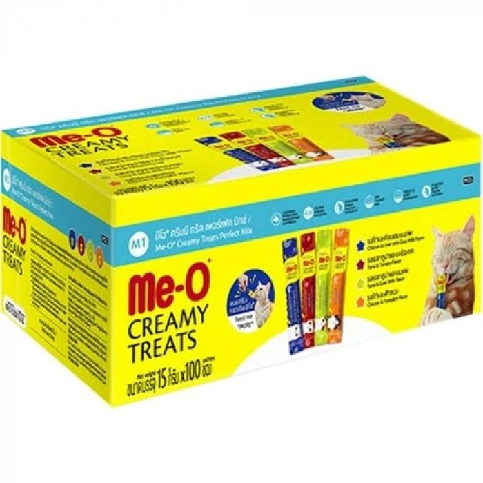 Kedi Krema Ödül Seti, 4 Çeşit 25x4x15 gram