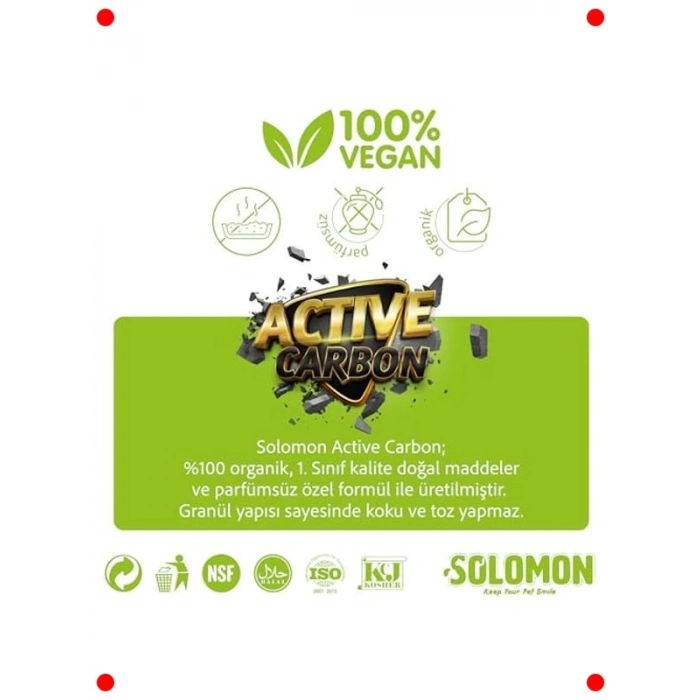 Kedi Kumu Koku Giderici Aktif Karbon 500 gr