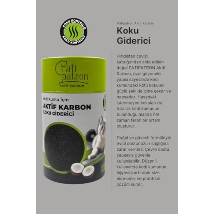 Kedi Kumu Koku Giderici Granül, 500 gr