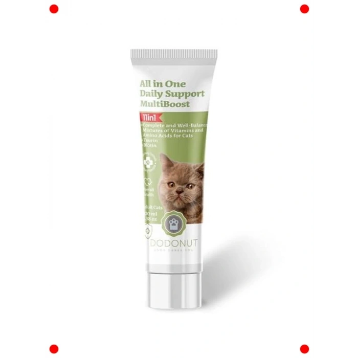 Kedi Multivitamin Malt Takviyesi - 11 Özlü 100 Gr