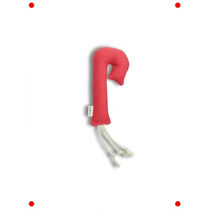 Kedi Naneli Doğal Pamuklu Baston Şeker Oyuncak