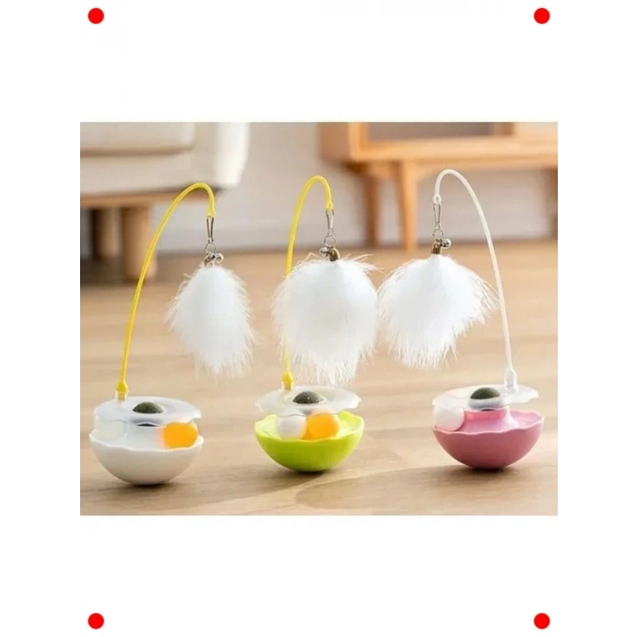 Kedi Nanesi ve Tüylü Hacı Yatma İnteraktif Kedi Oyuncağı