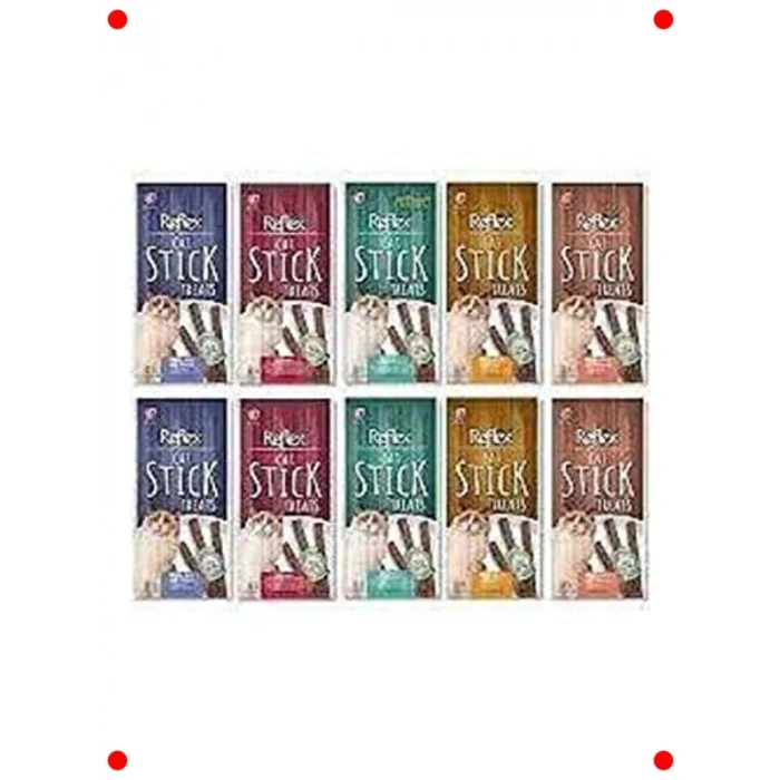 Kedi Ödül Çubukları - Pratik Paket (10x3x5 gr)