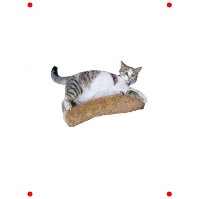 Kedi Otlu Peluş Sarılma Yastığı – Uyku ve Oyun Oyuncağı