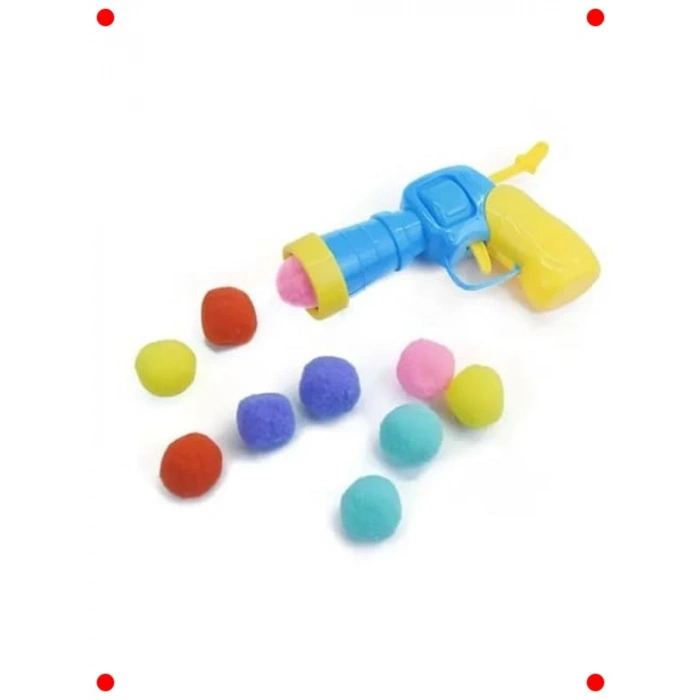 Kedi Oyun Tabancası: Peluş Top Atan İnteraktif Eğlence