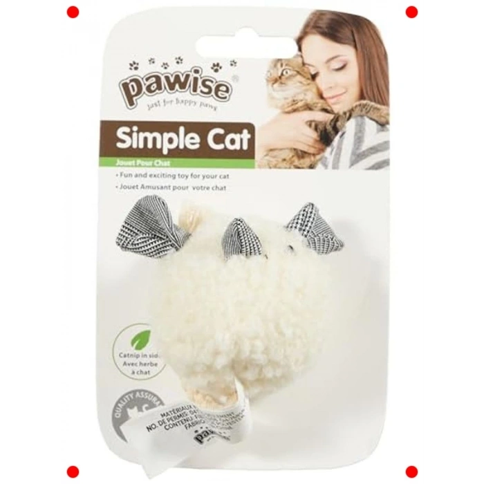 Kedi Peluş Oyuncak Fare Topu