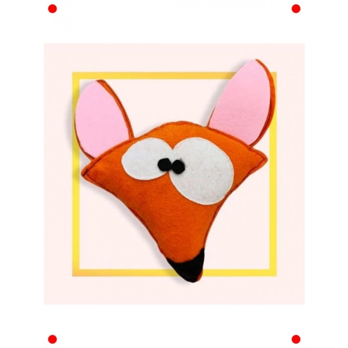 Kedi Tilki Oyuncak, Nane ve Zilli