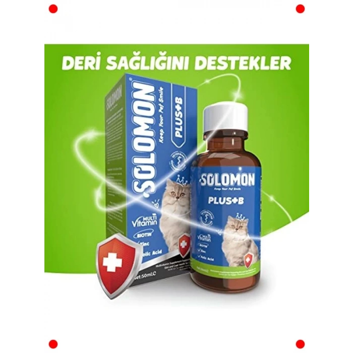 Kedi Tüy Döküm Önleyici Multivitamin Damla