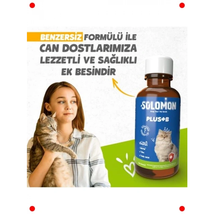 Kedi Tüy Döküm Önleyici Multivitamin Damla