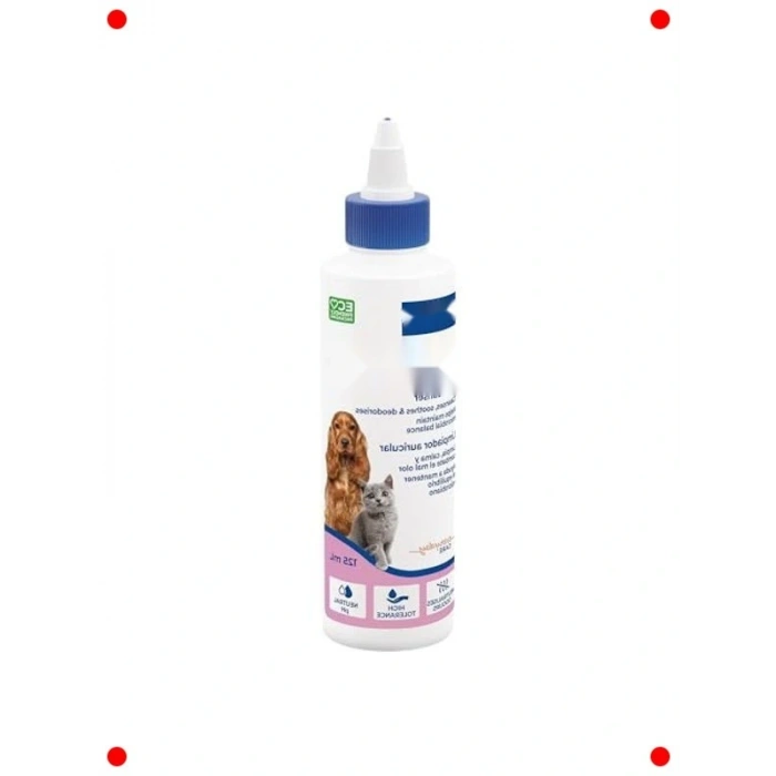 Kedi ve Köpek Kulak Temizleme Solüsyonu (125 ml)